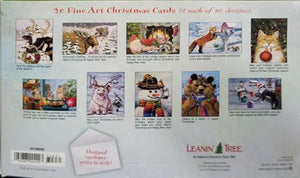 Joyful Christmas Critters Christmas Card Assortment #90269