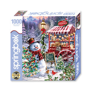 Springbok Hot Chocolate Stand 1000 Piece Jigsaw Puzzle