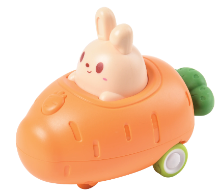 Press and Go Carrot Car