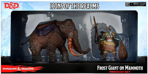 Dungeons & Dragons Icons of the Realms Snowbound, Frost Giant on Mammoth