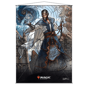 Magic the Gathering Wall Scroll: MtG: Stained Glass: Tefer