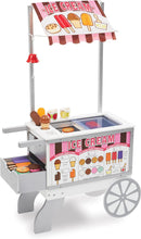 Load image into Gallery viewer, Melissa &amp; Doug Snacks &amp; Sweets Food Cart-9350