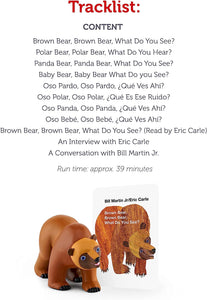 Tonies Brown Bear and Friends Eric Carle Audio Play Character