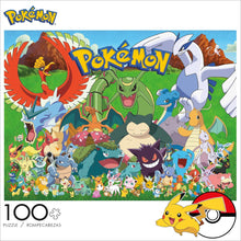 Load image into Gallery viewer, Pokemon Favorites 100pc Puzzle