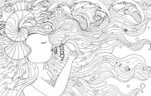 Load image into Gallery viewer, A Million Mermaids: Magical Creatures to Color Vol. 8 Coloring Book