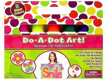 Do A Dot 5 Pack Neon Markers