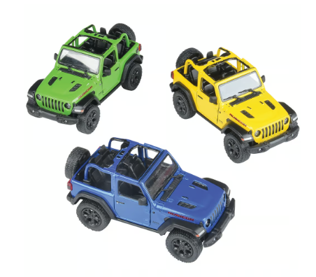 2018 Jeep Wrangler Toy Car