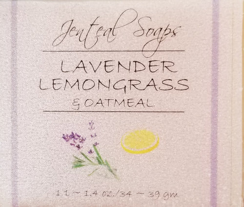Lavender Lemongrass & Oatmeal Soap Mini Bar
