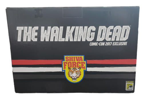 The Walking Dead Shiva Force Blood Splattered Version Comic Con 2017 Exclusive 4pk Set