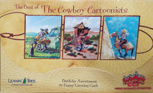 Load image into Gallery viewer, Leanin Tree The Best of The Cowboy Cartoonists Birthday Greeting Card Assortment #90773