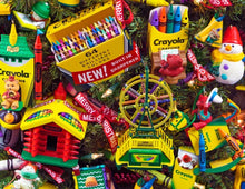 Load image into Gallery viewer, Springbok Crayola Crafty Christmas Ornaments 1000 Piece Jigsaw Puzzle