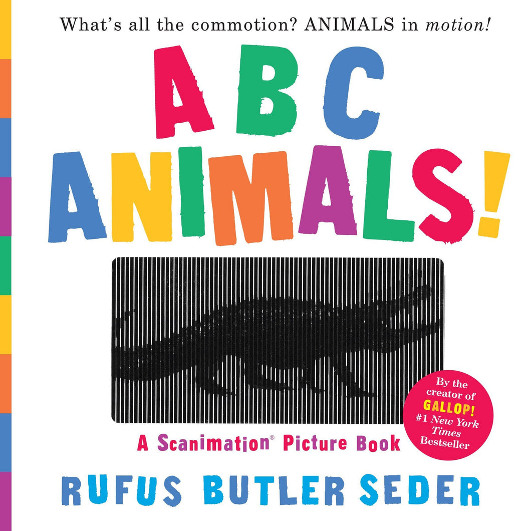 ABC Animals: A Scanimation Book