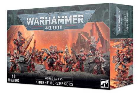 Warhammer 40k World Eaters Khorne Berzerkers #43-10