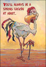 Load image into Gallery viewer, Always Be A Spring Chicken Birthday Card #48589