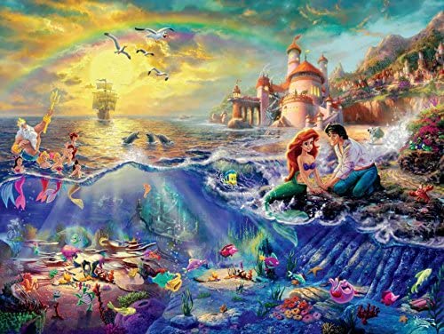 Thomas Kinkade The Disney Dreams Collection:750 Piece Puzzle- Little Mermaid
