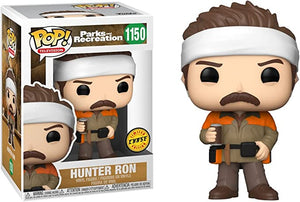 Funko POP! Hunter Ron Parks and Recreation CHASE Figure