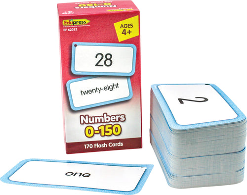 Teacher Created Resources Numbers 0-150  Flash Cards Set