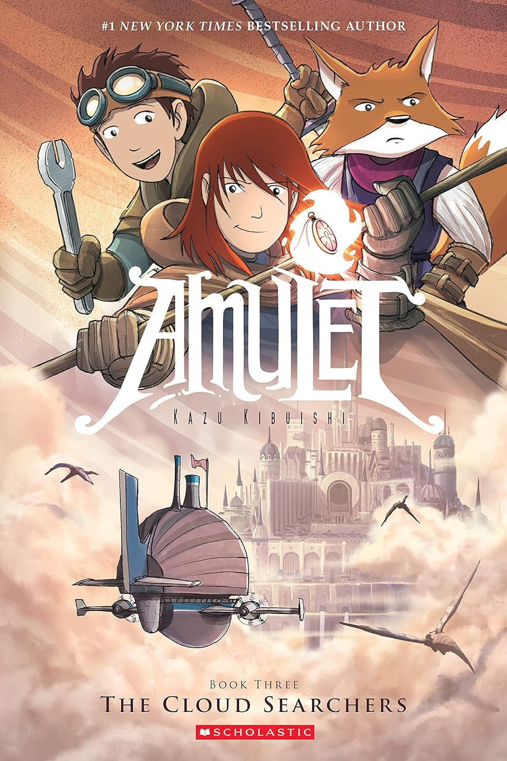 Amulet: The Graphic Novel: The Cloud Searchers: Book #3