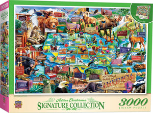 MasterPieces USA National Parks 3000pc Jigsaw Puzzle