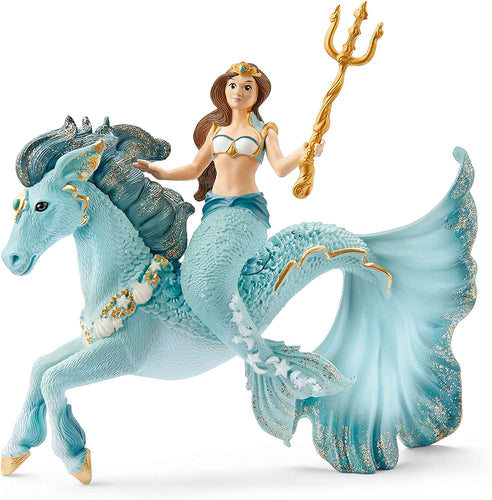 Schleich Bayala Mermaid Eyela on Underwater Horse Toy Figure