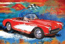 Load image into Gallery viewer, EuroGraphics Corvette Cruising 550-Piece Puzzle Tin
