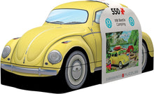 Load image into Gallery viewer, EuroGraphics VW Beetle Camping Shaped Tin 550-Piece Puzzle Tin