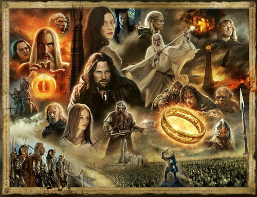 Lord of the Rings: Two Towers 2000pc Puzzle