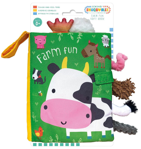 Sensory Snuggles Farm Fun Soft Book