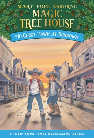 Magic Tree House Ghost Town At Sundown Paperback #10