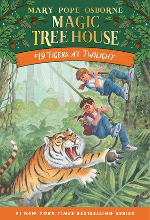 Magic Tree House Tigers At Twilight Paperback #19