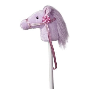 37" Fantasy Pony Lavender Stick Horse