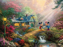 Load image into Gallery viewer, Thomas Kinkade The Disney Dreams Collection:750 Piece Puzzle-Mickey and Minnie