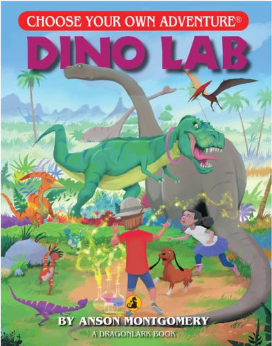 Dragonlark Choose Your Own Adventure Book-Dino Lab #53