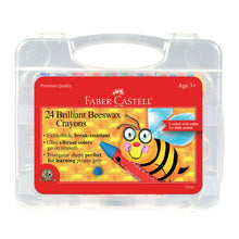 Load image into Gallery viewer, 24ct Brilliant Beeswax Crayons in Storage Case