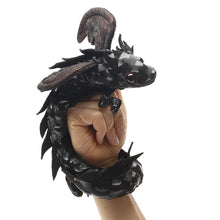 Load image into Gallery viewer, Folkmanis Wristlet Dragon Finger Puppet #3163