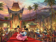 Load image into Gallery viewer, Thomas Kinkade The Disney Dreams Collection:750 Piece Puzzle- Mickey and Minnie Hollywood