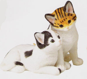 6"H Two Kittens Figurine