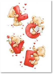 LOVE Valentine's Day Cards