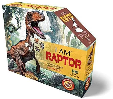 I'm a Lil Raptor 100pc Shaped Puzzle