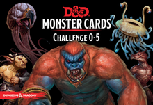 Load image into Gallery viewer, Dungeon&#39;s &amp; Dragons Cards Monster Challenge 0-5 5th Ed