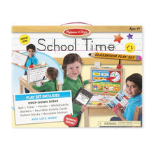 Load image into Gallery viewer, Melissa &amp; Doug School Time Classroom Play Set