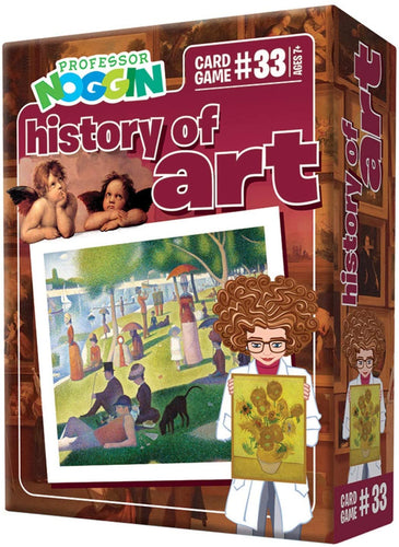 Professor Noggin's History of Art Card Game