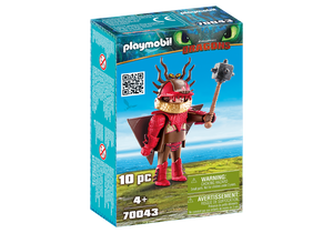 Playmobil How to Train Your Dragons Snotlout with Flight Suit