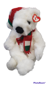 1997 Ty Plush Holiday Bear