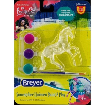 Breyer Paint and Play Suncatcher Unicorn #4231