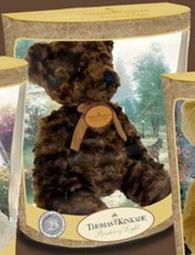Thomas Kinkade Collectible 25th Anniversary Edition Bear-Thomas- Sunday at Apple Hill 1992