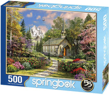 Load image into Gallery viewer, Springbok MOUNTAIN VIEW CHAPEL 500pc JIGSAW Puzzle