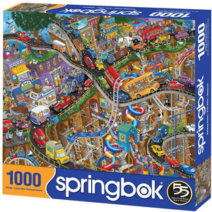 Springbok's 1000 Piece Jigsaw Puzzle Getting Away
