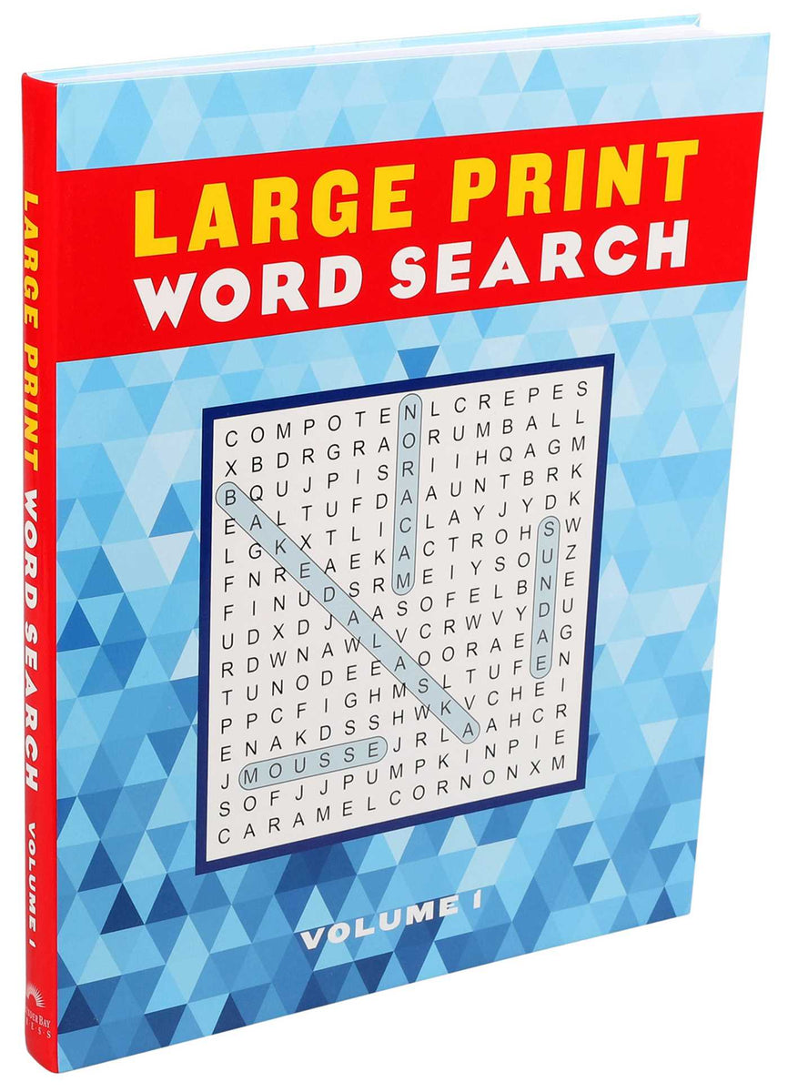 Large Print Word Search Volume 1 – Funtime Toys and Gifts