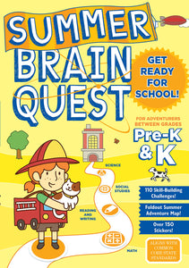 Brainquest Summer Workbook: Pre-K to K